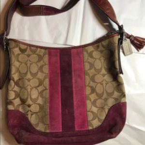 Coach Signature Canvas Crossbody Purse